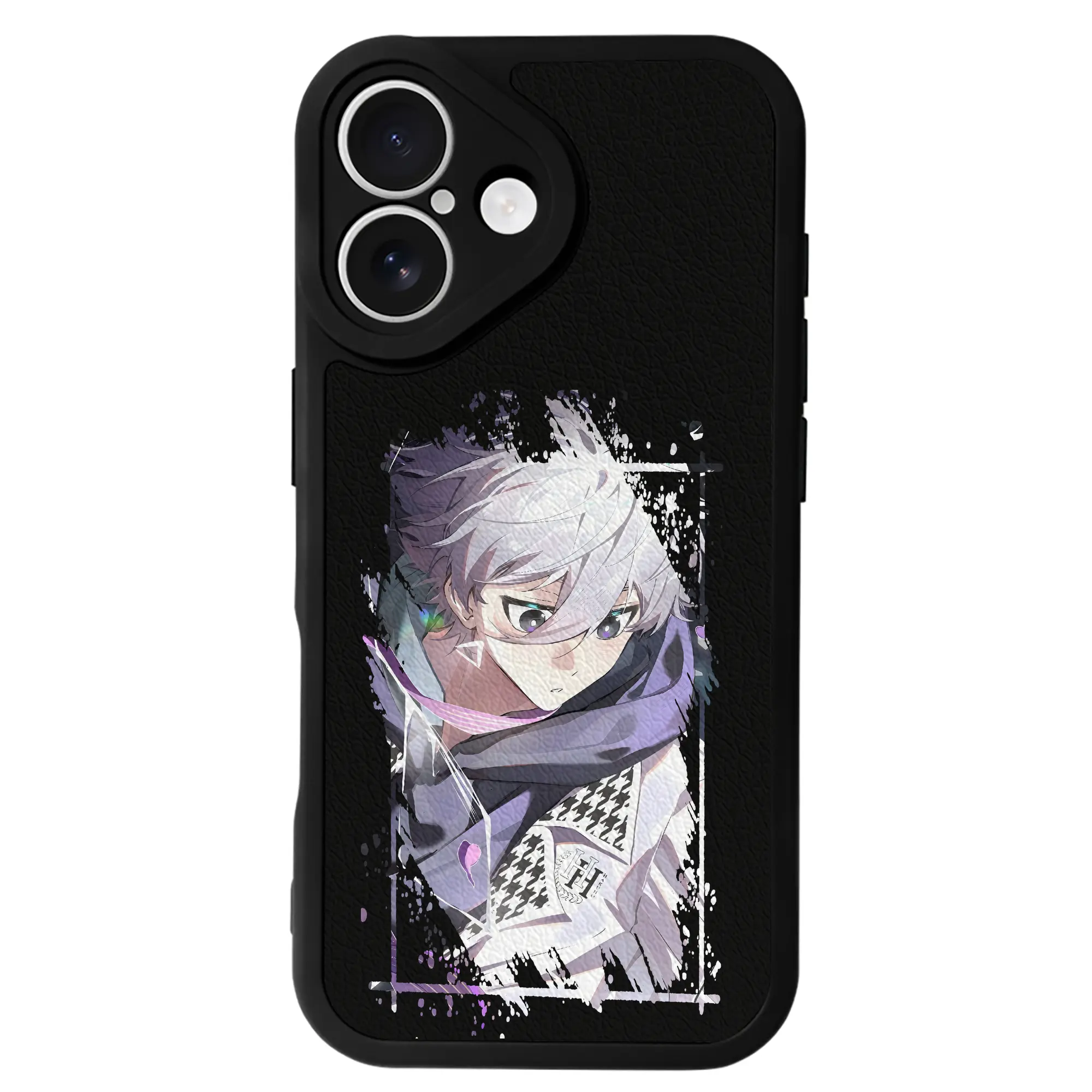 ブルーロック グッズ 凪 誠士郎 - IPhone 16シリーズ対応 ・ シリコンスマホケース ・ レザー調 ・ 高精度フィット ・ 耐衝撃 ・ ワイヤレス充電対応 ・ 精密カット